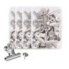Hot Selling Silver Bulldog Binder Clips 15-Pack 1.2 Inch Metal Hinge ROHS Certified for Home Kitchen Office Supplies