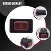 MB652291 Hazard Warning Lights Switch Push Button For Mitsubishi Pajero Shogun MK2 1991-1995 1996 1997 1998 1999-A91R