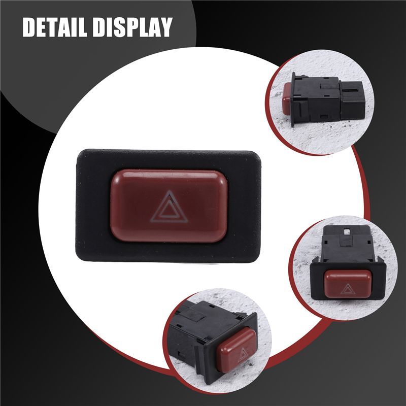MB652291 Hazard Warning Lights Switch Push Button For Mitsubishi Pajero Shogun MK2 1991-1995 1996 1997 1998 1999-A91R