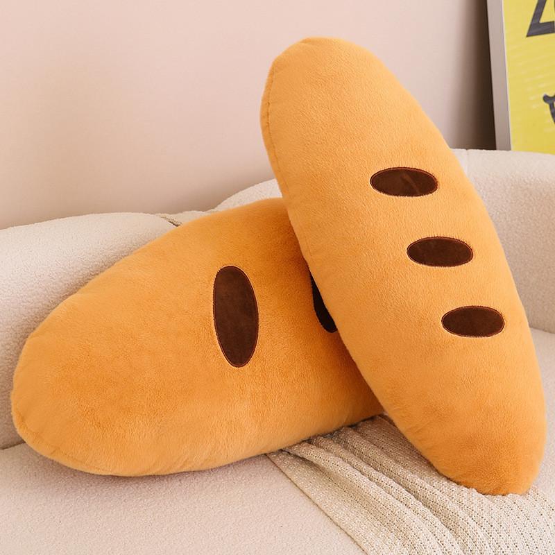 Toy Plush Baguette Bread Pillow Stuffed Doll Home Decoration Cute Kids Gift