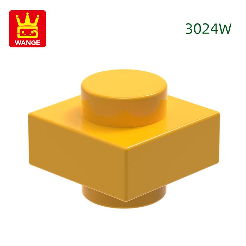 Non-Toxic 549Pcs/Lot 3024W 1X1 Double Cylinder Block Moc Color Accessories Compatible With Brick Diy Children'S Toy S1355