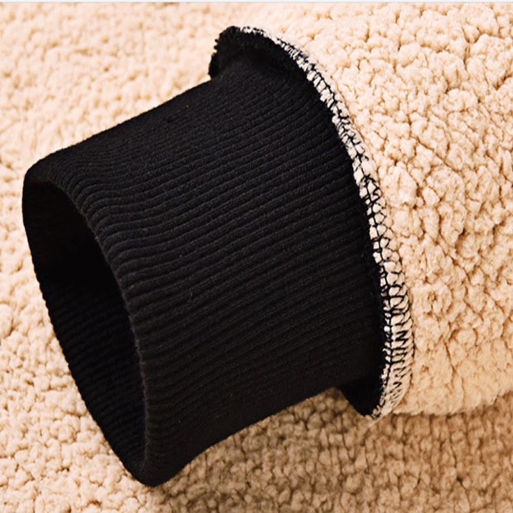 Zimní mikiny z jehněčí vlny Silnější teplá mikina Zimní Muži Ženy Mikiny Móda Ležérní Mikina Pulovr Tepelně odolná proti větru