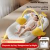 Crib Middle Bed Slope Pillow Pad Anti-spitting Milk Spill Milk Choking Pillow Newborn Soothing Pillow Lying Down Breastfeeding