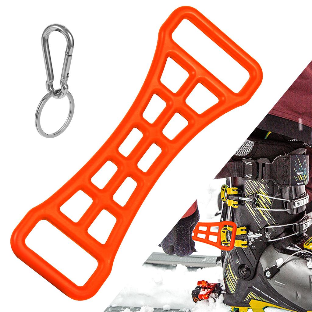 Kasyat Ski Boot Carriers Straps Snowboard Boot Carrier Strap Ski Boot Buckle Lever Tool Multipurpose Tightening Assist Tools