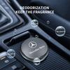 Auto Lufterfrischer Aluminiumlegierung UFO-Stil Parfüm Auto Zubehör Für Mercedes Benz B/C/E/S-Klasse A-Klasse C200L GLC GLK CLA