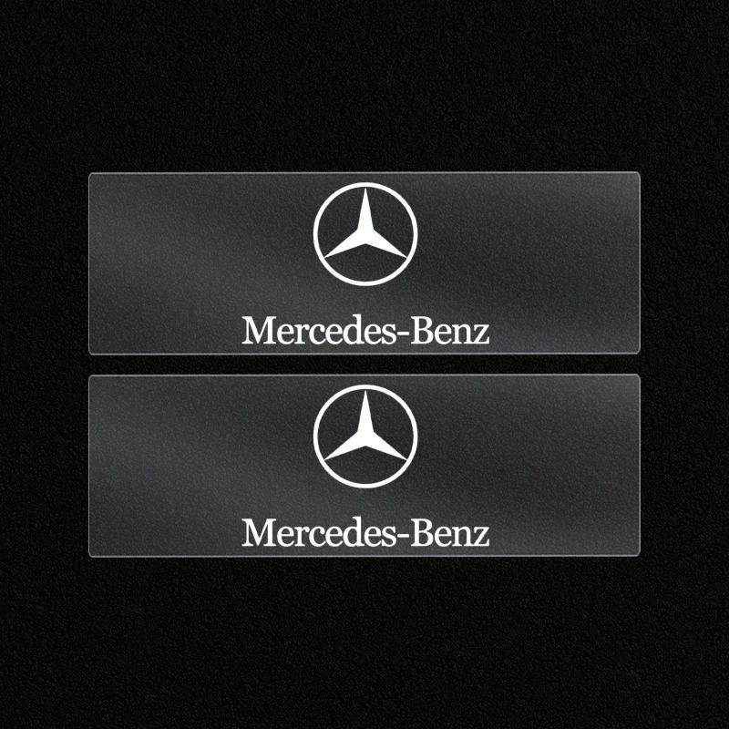 Car Emblem Logo Decorative Stickers Badge Decal Interior Styling For Mercedes Benz AMG A B C E S class GLA GLC CLA GLK GLE