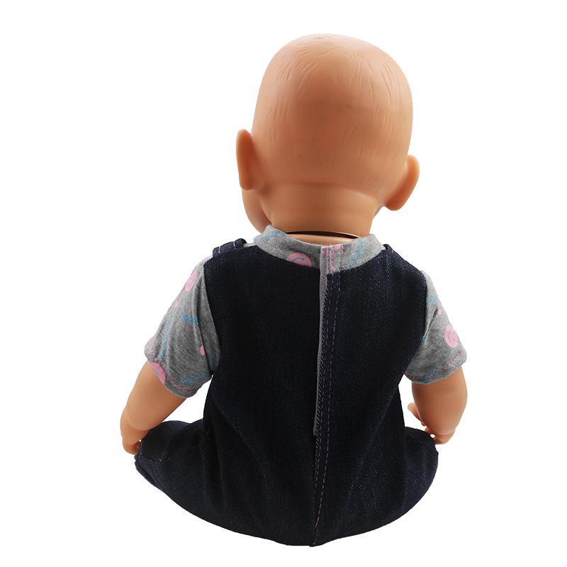 Doll Clothes Compatible with Baby Born Outfits for Baby Dolls 35-43cm