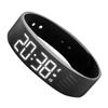 Smart Bracelet Vibrating Alarm Wristband Waterproof Silent Vibration Alarm Watch W/Step Counter Pedometer Gift for HeavySleepers