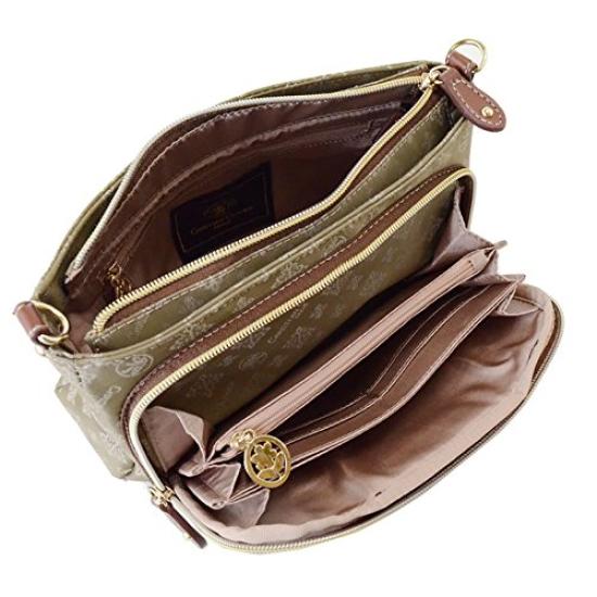 CHRISTIAN OLIVIER Wallet Pochette Shoulder Bag Pouch 7801 Mocha [Christian Olivier] (41)
