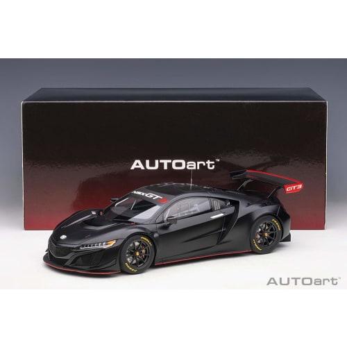 AUTOart 1/18 Scale Honda NSX GT3 2018 Matte Black Finished Product 81899