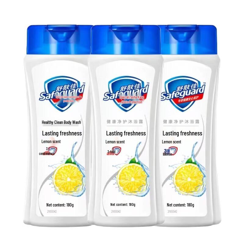 

Safeguard Lemon Scent Shower Gel (3x180g)