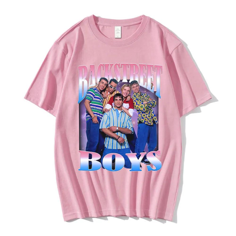 Tričko s grafickým potiskem Backstreet Boys 90s Vintage Boy Band Tričko Pánské Dámské Hip Hop Gotické Oversized Trička Streetwear