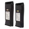 2pcs Walkie Talkie Li Ion Battery 2600mAh 7.4V 2 Way Radio Battery with Belt Clip for Motorola CP040 CP150 CP200 CP380