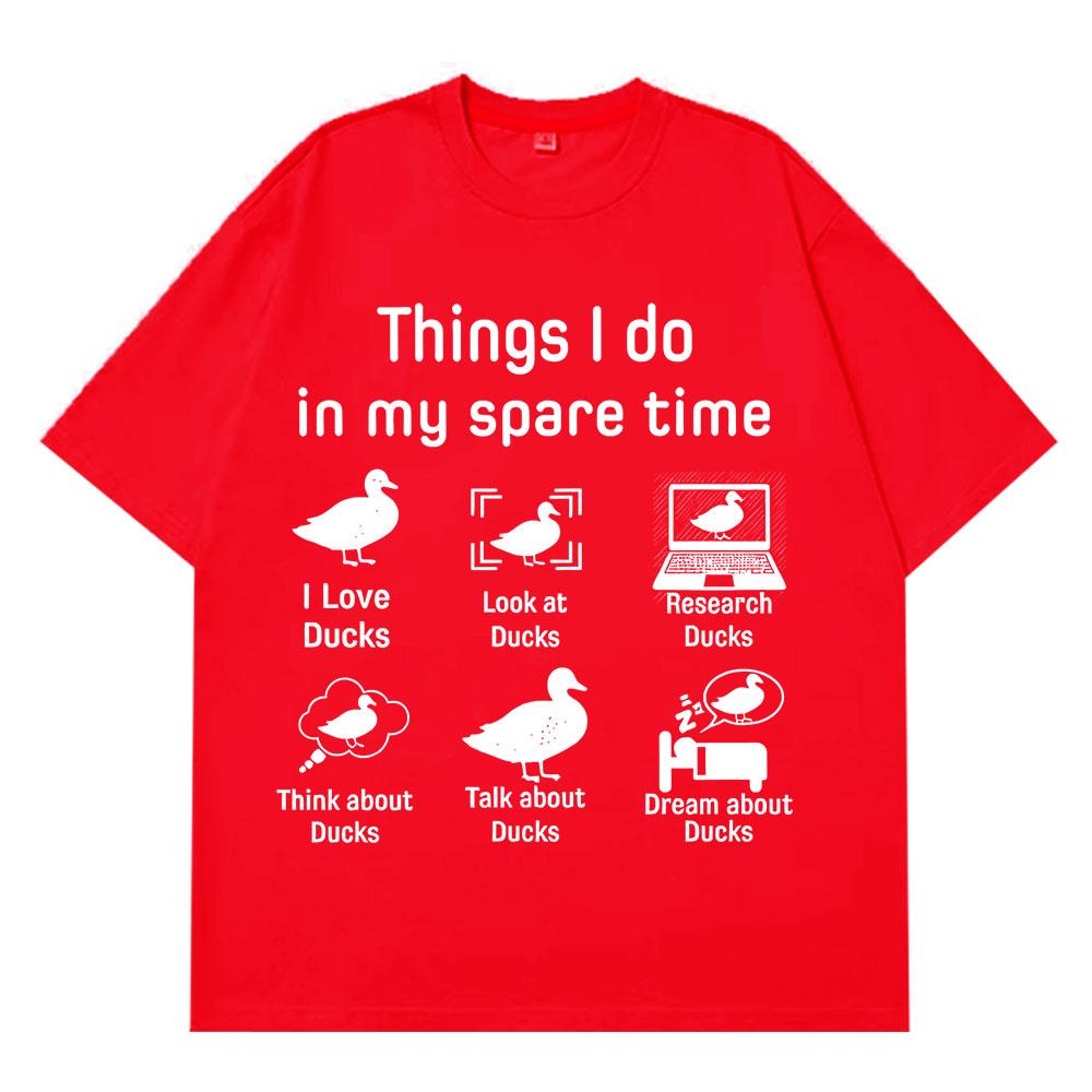 

Funny Duck Meme Vintage Tshirt Men Women Loose Casual Tshirt Summer Cotton Fashion Oversized Tshirts Streetwear Tops S