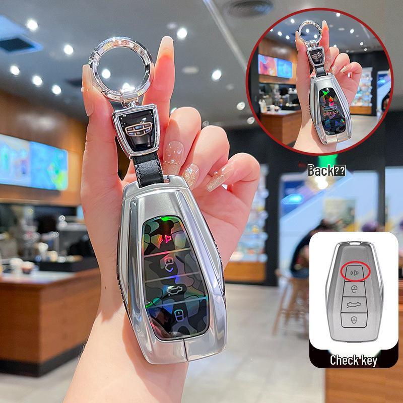 Geely Emgrand Key Case for Xingrui, L Boyue PRO, Xingyue L, L7/L6, Binyue with Metal Buckle