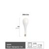 Japanese Style Pure White Ceramic Soup Spoon