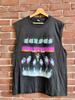 Vintage 1990 KANSAS European Tour Rock Band Tee 90s Grail XL Black Unisex T-Shirt