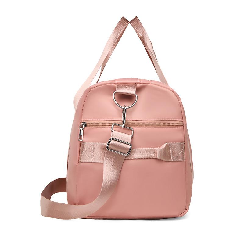 New Leisure Sports Bag Dry and Wet Separation Sports Fitness Bag Large Capacity Short Trip Bag Light Messenger Bag
