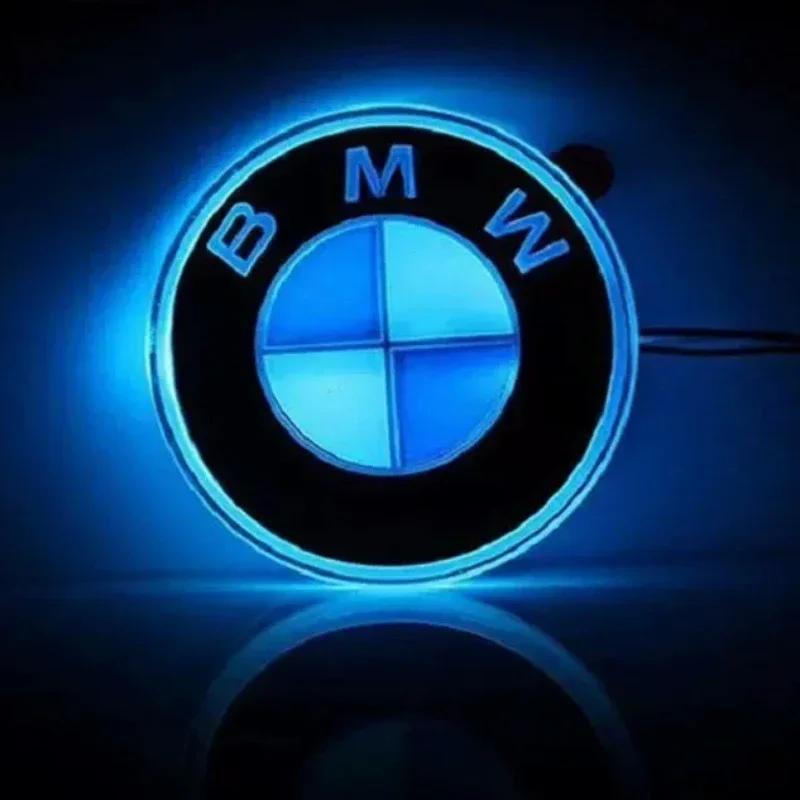 LED podsvícené logo na auto 82mm Přední nebo Zadní Statické Jednobarevné Červené Modré Bílé PRO BMW F10 E90 E60 E61 E93 E87 F30 F15 X1 X3 X5 X6
