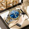 POEDAGAR Top Luxury Watch for Man Date Week Waterproof Luminous Wristwatch Quartz Stainless Steel Men's Watches Sports