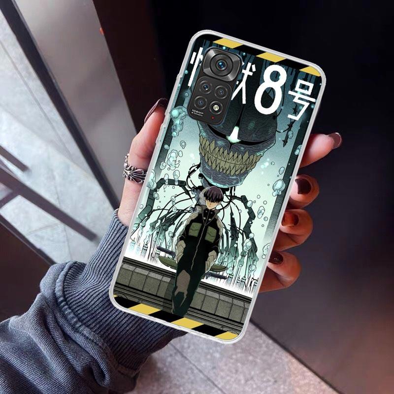 Kaiju No. 8 Anime Phone Case for Xiaomi Redmi Note 15 14 14S 13 12 12S 11 Pro Plus 11E 11T 11S 10S 5G Soft Cover Fundas Redmi No