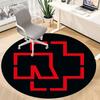 1pc Rammstein Carpet, Round Non-Slip Durable Large Size Office Carpet, Suitable for Office,yy250908074