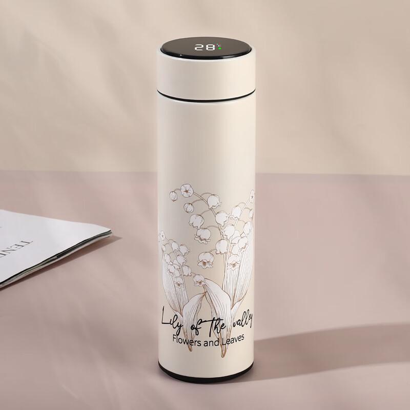 Умная термокружка Shangqi в китайском стиле с дисплеем температуры