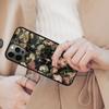 Midnight Floral Magnetic Phone Case For APPLE iPhone 17 Air 16 14 13 12 Pro Max 15 Plus Wireless Charge With MagSafe Cover
