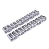 3Pcs Metal Pencil Pens Sharpeners Two Hole For Home Schools Offices Children Jb
