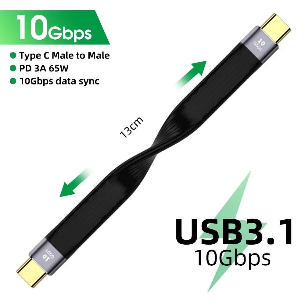 40Gbps USB C to USB Type C Cable for MacBook Pro Quick Charge 4.0/3.1 60W 100W PD Fast Charging for Samsung Xiaomi Charge Cable