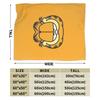 G-Garfields Blanket  Soft Novelty Plush Throw Blanket For Children Living Room Flannel Bedspread Bed Cover