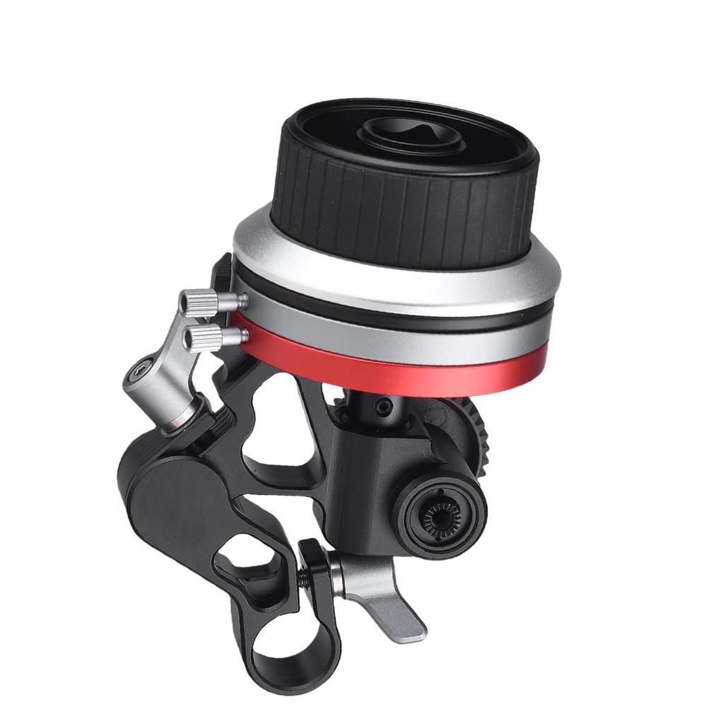 Wireless Follow Focus with A B Stops 15mm Rod Clamp for DSLR Mirrorless Cameras Fits Up To 114mm Diameter Lenses