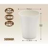 Sunnap Paper Cups, 9 oz, Cardboard, 280ml, 9oz, Cafe-Style, Durable Cardboard Cups (280ml, 50 count)