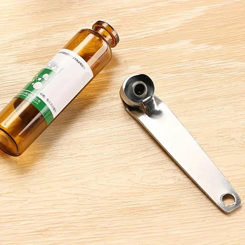 1/3pcs Portable Stainless Steel Oral Liquid Bottle Opener Nurse Tool Ampule Bottle Opener For Medicine & Beer Bottles