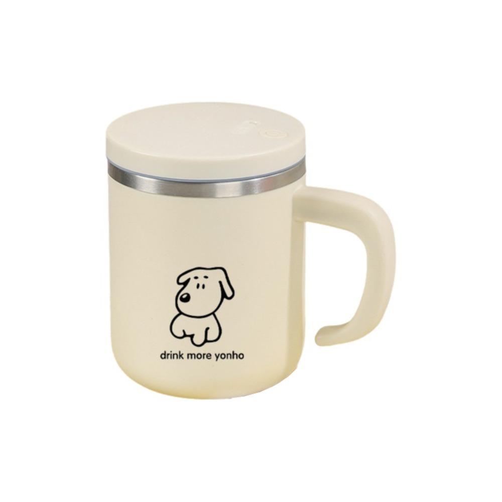 

Stainless Steel Self Stirring Mug Detachable Design Rotating Blender Cup Coffee Preparation