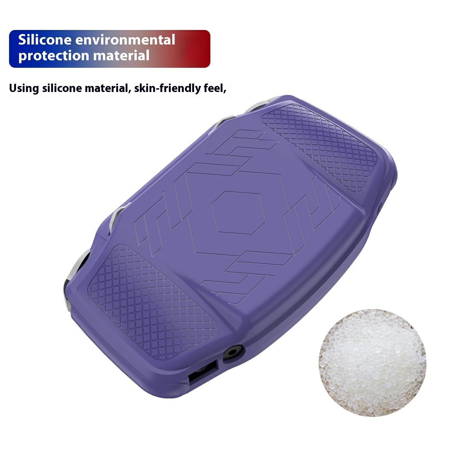 

For AANBERNIC RG 34XX Silicone Protective Case Handheld Game Console Shockproof Cover with Hand Strap Black