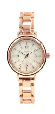 [Follow] Watch Fragola Simple Ladder Metal Watch N03122A-2 PG Women's Rose Gold
