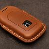 Genuine Leather Key Case for Honda New Step Civic Type Smart Key Present [Haoshilianfa] Freed, Odyssey, Wagon, Fit, S660, CR-Z, Vezel, CR-V, Jade,