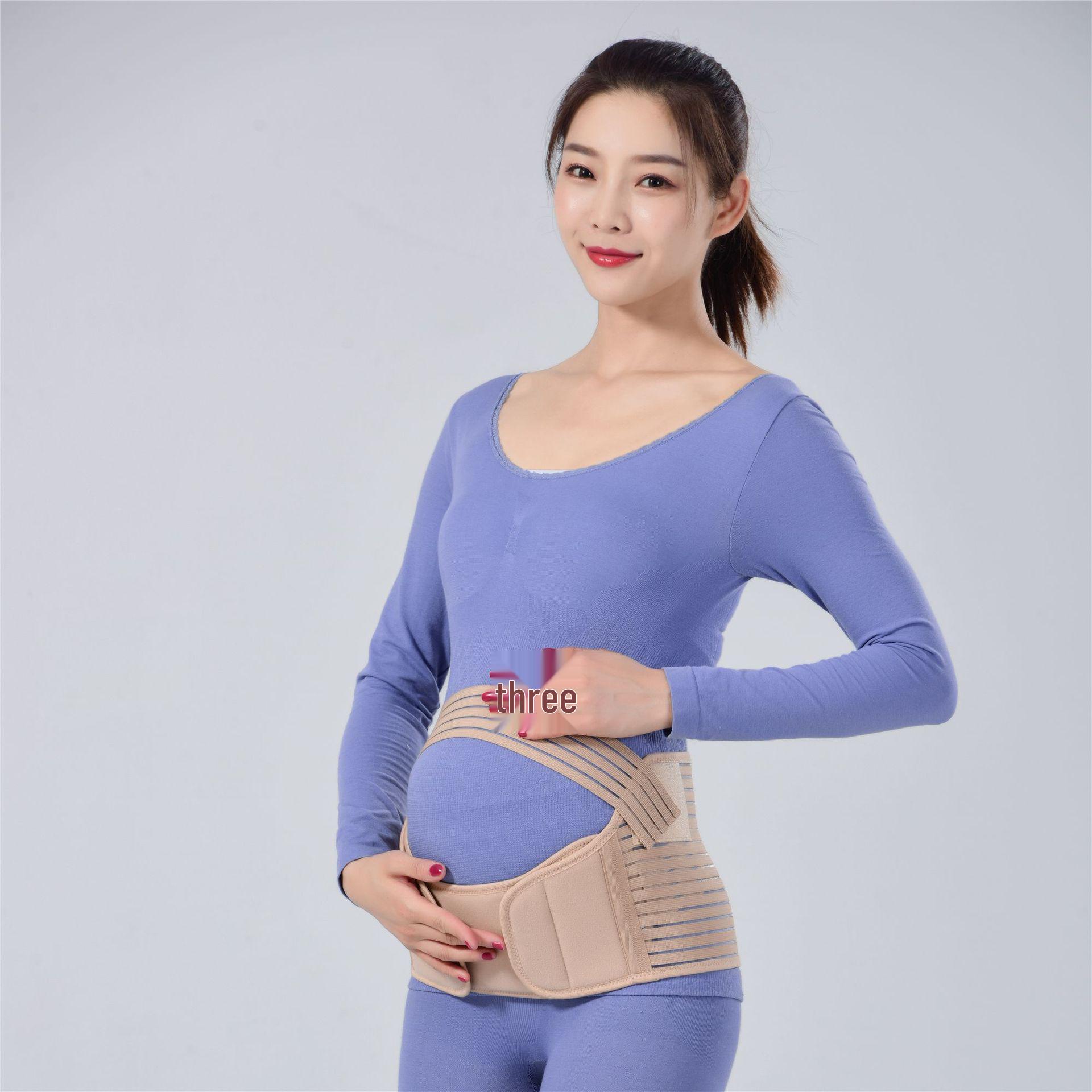 

Дышащий, Удобный Дородовой Бандаж для Поддержки Живота для Беременных Женщин - Эластичный Защитник Талии XL