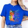 Autism Acceptance Women T-shirt Autism Awareness Dog  Graphic Y2k Tops Summer O Neck Short Sleeve Tees Casual Female Clothing