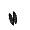 2025 Spring New Pointed Single Shoes Women's Splicing Chengdu Style Retro Women's Shoes Soft Soles Are Not Tired Feet Thick Heels High Heels