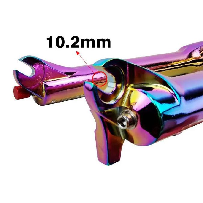 PASAK Aluminum Alloy MTB Bicycle Fork Supension Air 26/27.5/29er Inch Mountain Bike 32RL100mm Fork For A Bicycle Colour Plating