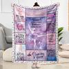 Dance Life Artistry Blankets Are Suitable for Living Rooms, Bedrooms, Camping, and Other Places, Making Them an Ideal Choice for Gifts.
