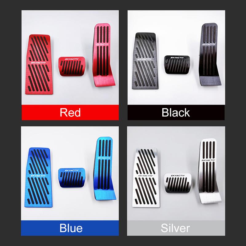 For Mazda 3 BP CX30 CX-30 2022 Axela Car Foot Pedal Accelerator Fuel Brake Pedals Cover Non Slip Pads