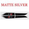 2026 2pcs 3D ABS For AUDI S5 SLINE ABT RS5 Badge Decoration Decal Car Fender Side Wing Emblem Stickers Auto Modification Accessories