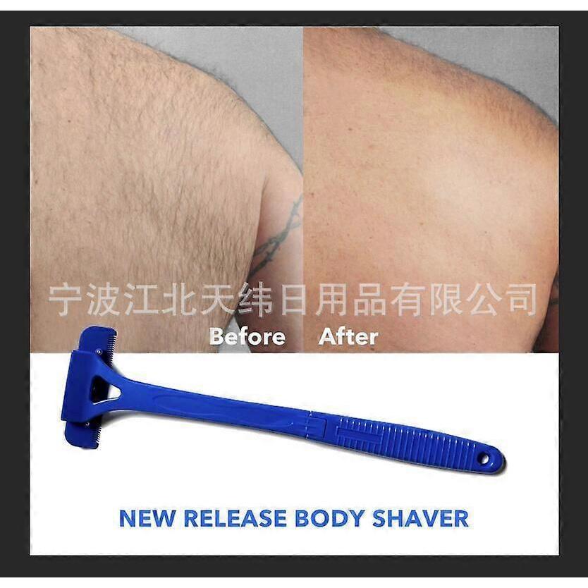 Back Hair Shaver | Waterproof Body Groomer for Men | Sensitive Skin Trimmer for Back, Leg & Full Body Hair Removal | Personal Grooming Tool