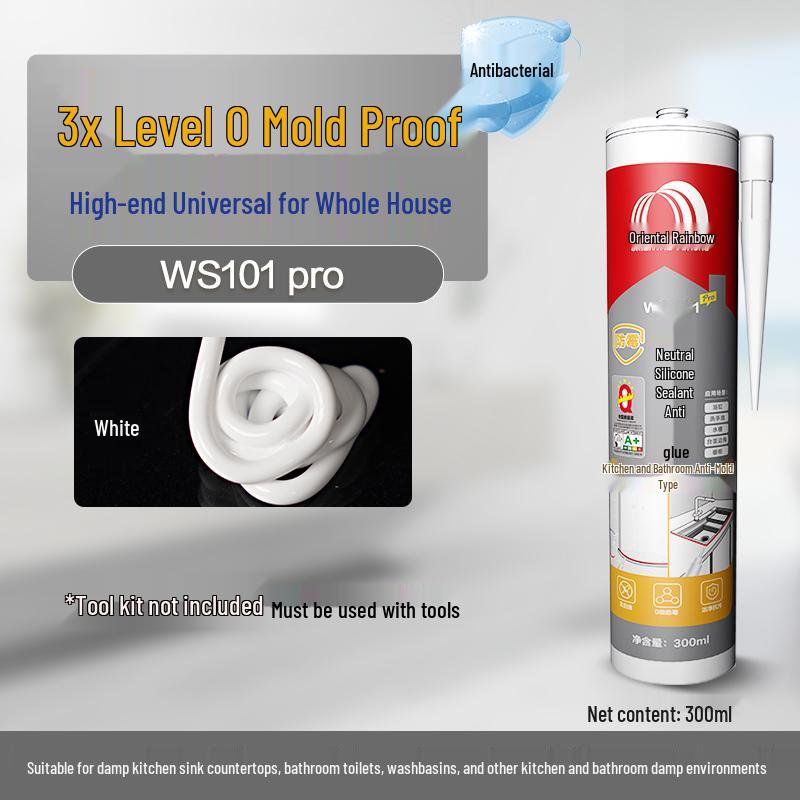 Yuhong Silicone Kitchen & Bathroom Waterproof Mildew-Proof Sealant for Countertops and Basins