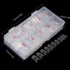 Artificial Nails False Half Nail Art Tips Acrylic UV Gel Assorted Kit with