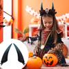 1 Paar Duivelshoorn Haarclip Halloween Cosplay Demonen Hoorn Eendebek