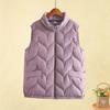 Autumn/Winter Fashionable Loose-Fit Thin Cotton Vest For Women Warm Cotton-Padded Shoulder Jacket Ideal For Cold Weather Scenari